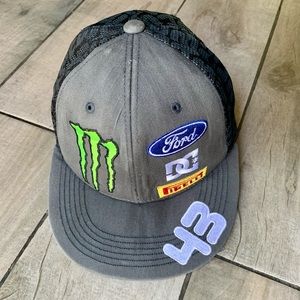 Boys D&G racing hat- fitted size 6 7/8 - 7 1/4